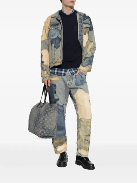 DSQUARED2 logo-embroidered sweater