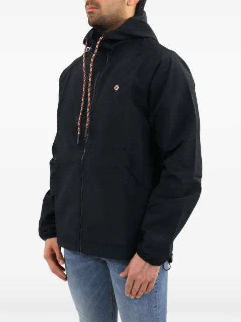 COUNTY OF MILAN Cross logo-patch windbreaker