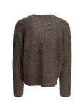 Stüssy bouclé-knit cardigan