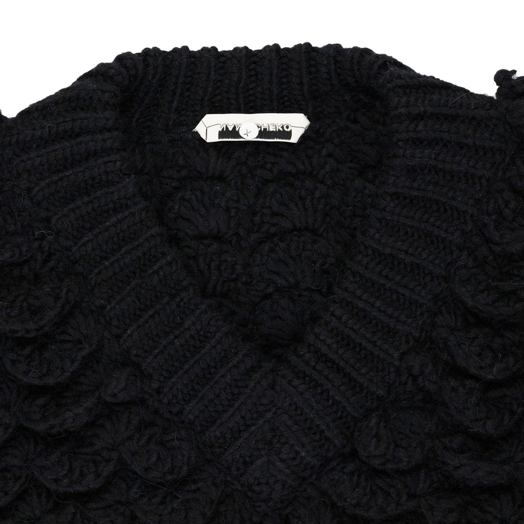 Black Fraville V-Neck