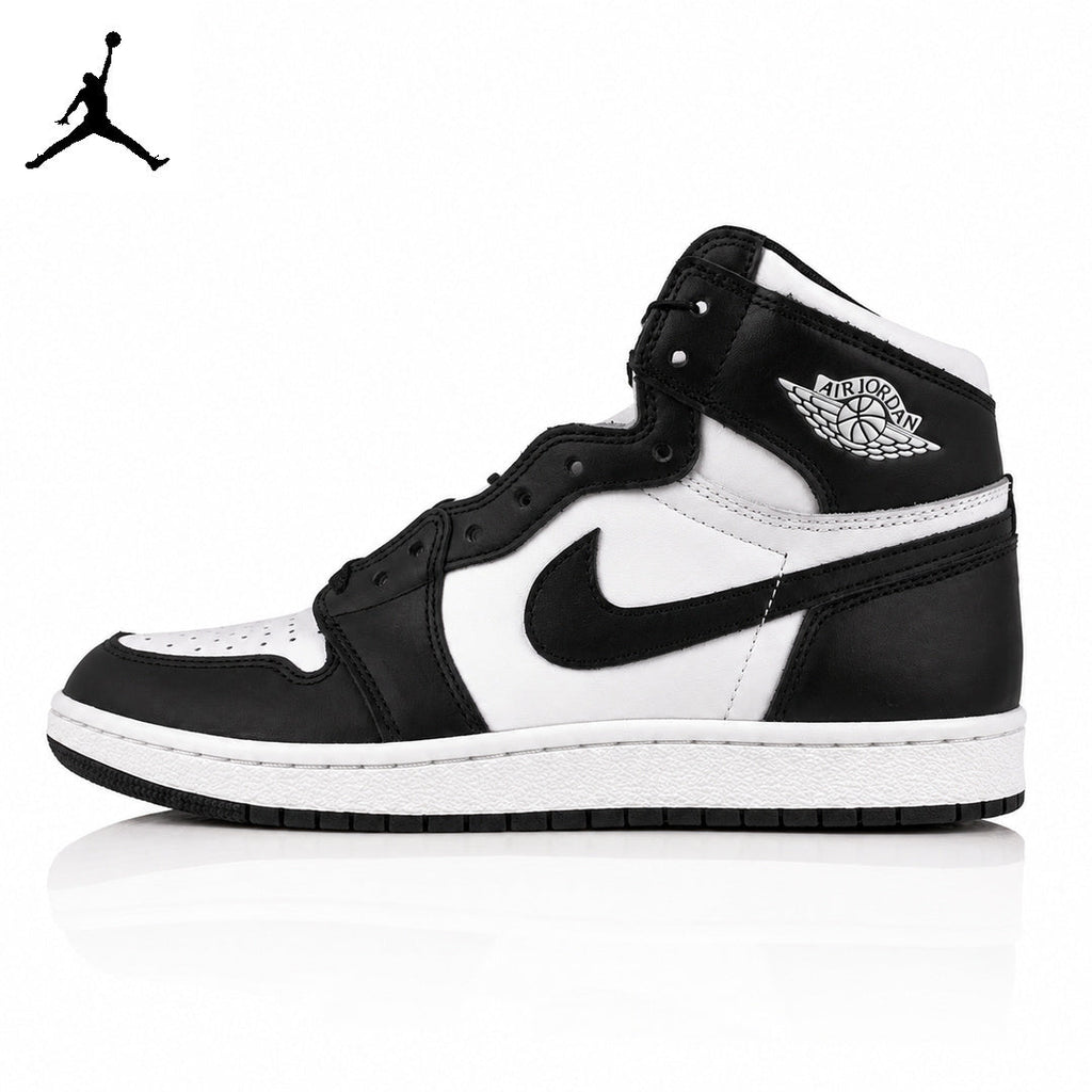 Air Jordan 1 High Black and White Panda 85 Unisex Sneakers BQ4422-001 Style 16