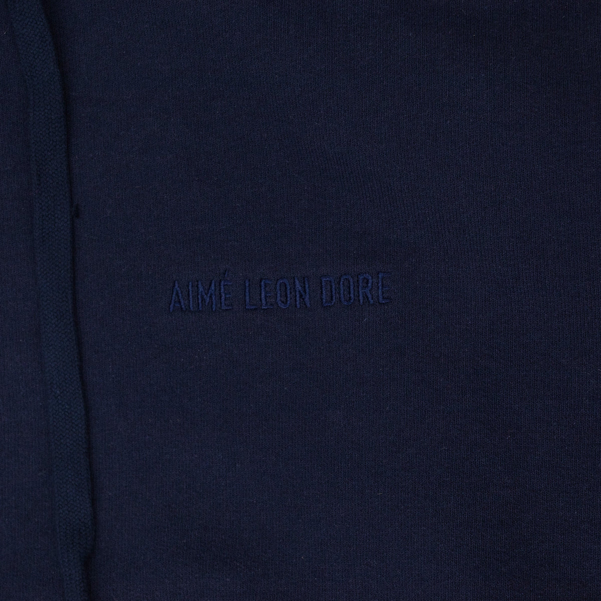 Blue Tonal Logo Hoodie