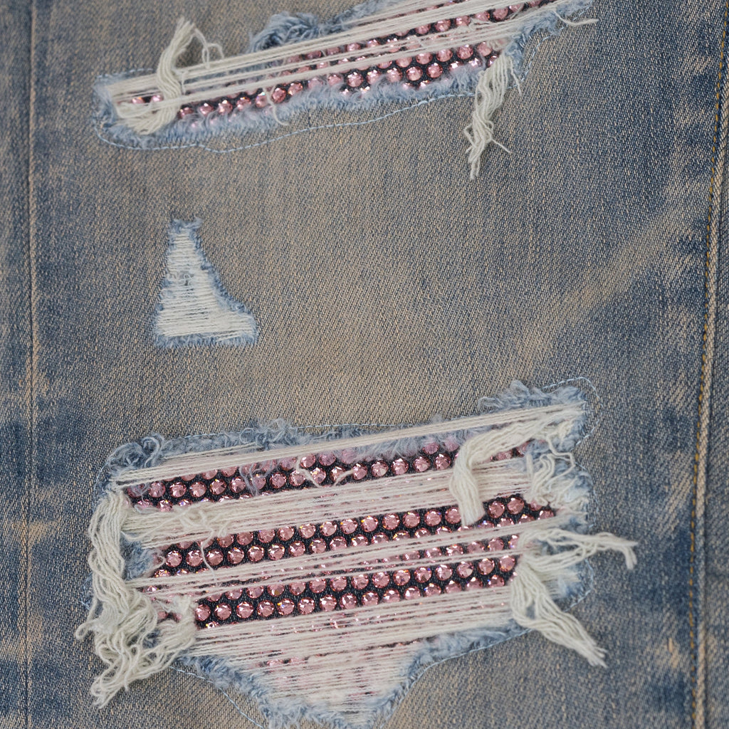 Clay Indigo Crystal Thrasher Jean