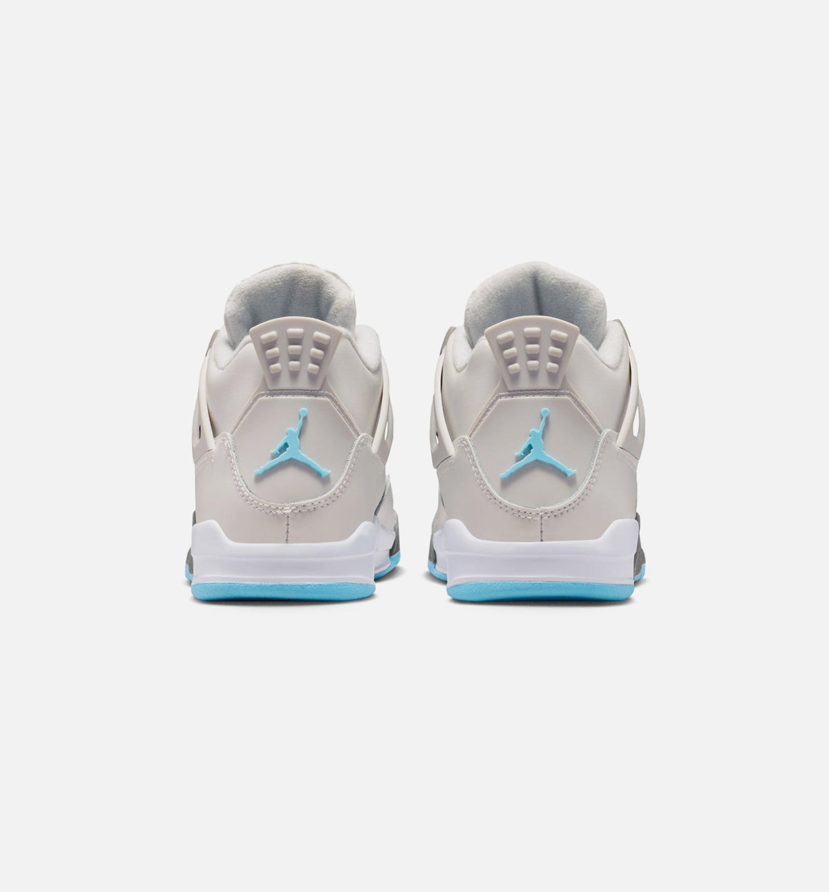 Air Jordan 4 Retro Blue Chill Preschool Sneakers - Photon Dust / Blue / White