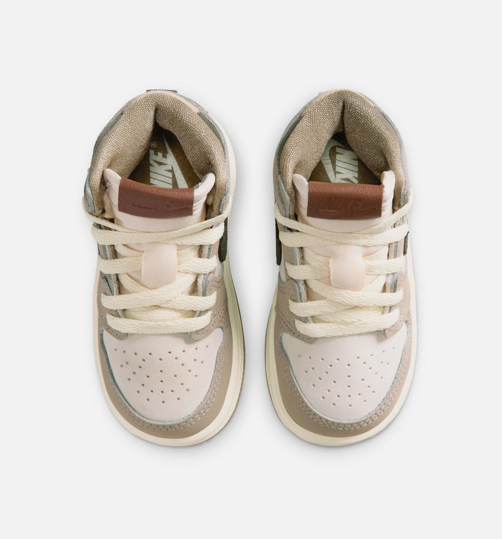 Air Jordan 1 Retro High OG Infant/Toddler – Khaki/Sail/Coconut Milk/Cargo Khaki