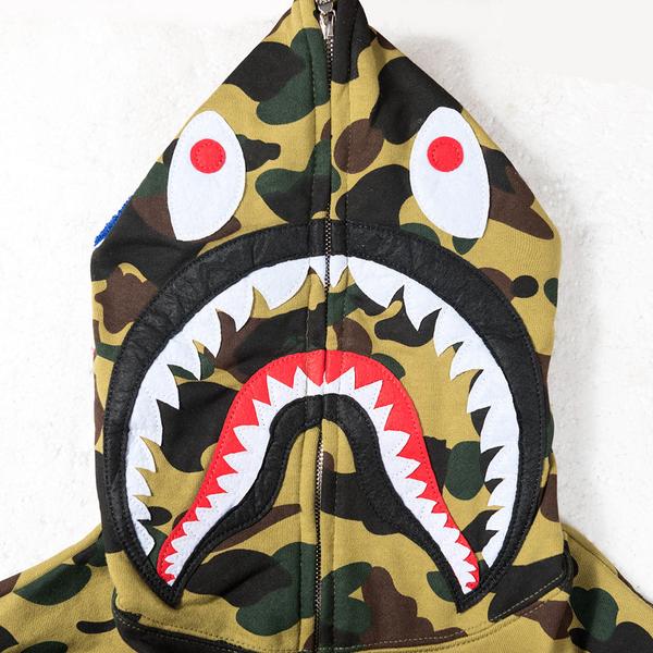 BAPE Camo Shark Hoodie S4 - Five Colorways