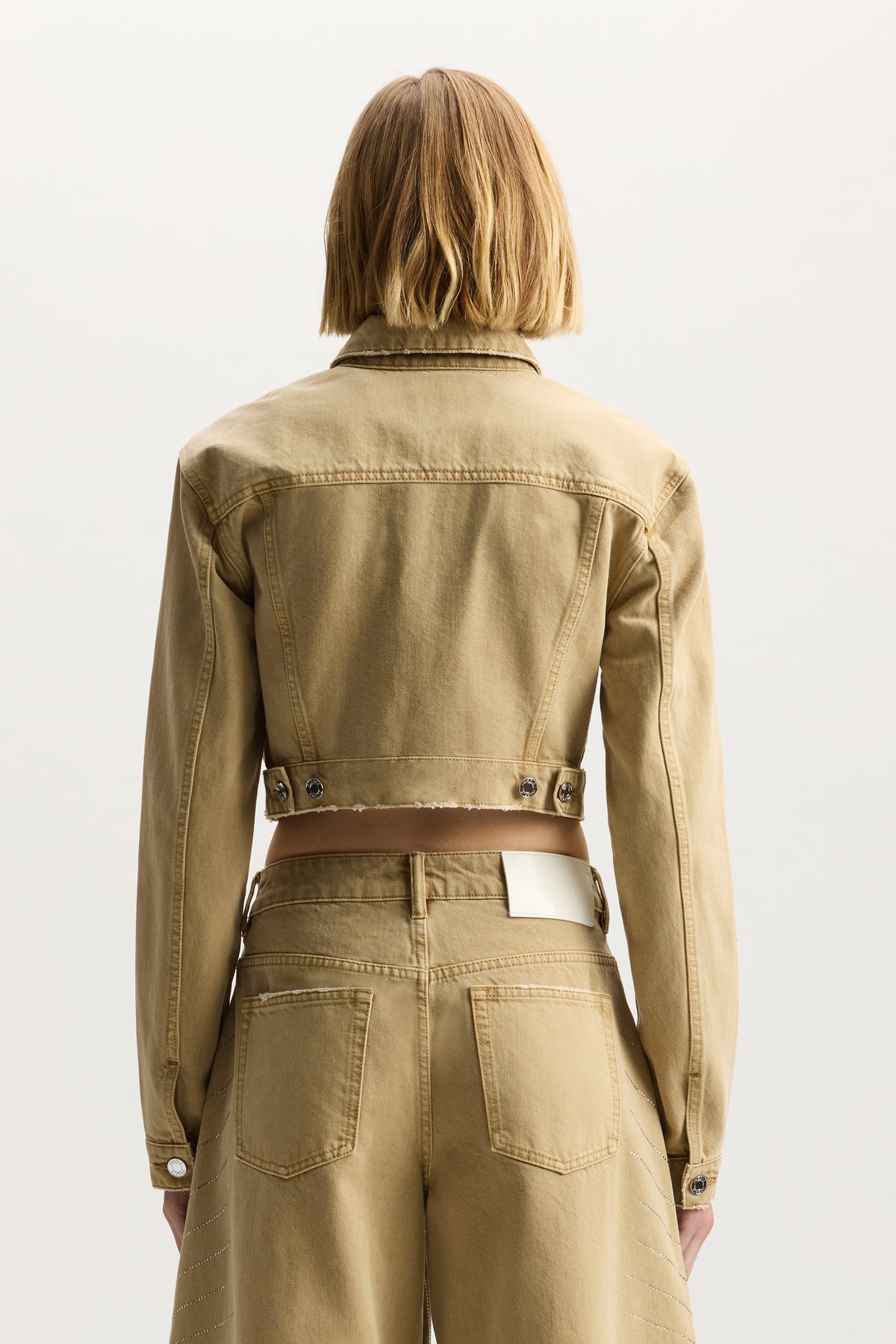 Radial Bling Crop Jacket