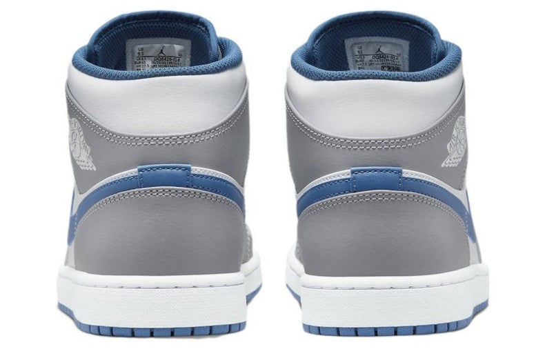 Air Jordan 1 Mid 'Cement Grey True Blue' DQ8426-014