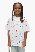 Kids' Painted Monogram Tee