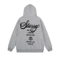 Stussy Hoodie Zip Cardigan Hooded Sweater