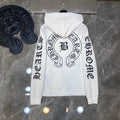 Chrome Heart Hoodie Chrome Hearts Croix Horseshoe Sanskrit print hooded sweater Autumn/Winter Casual