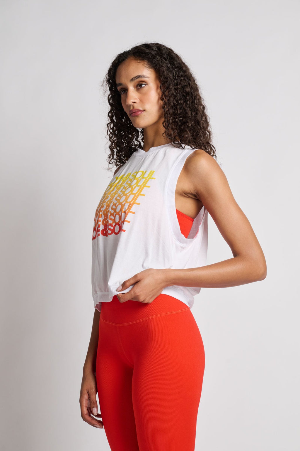Ombre Love & Soul Muscle Tank