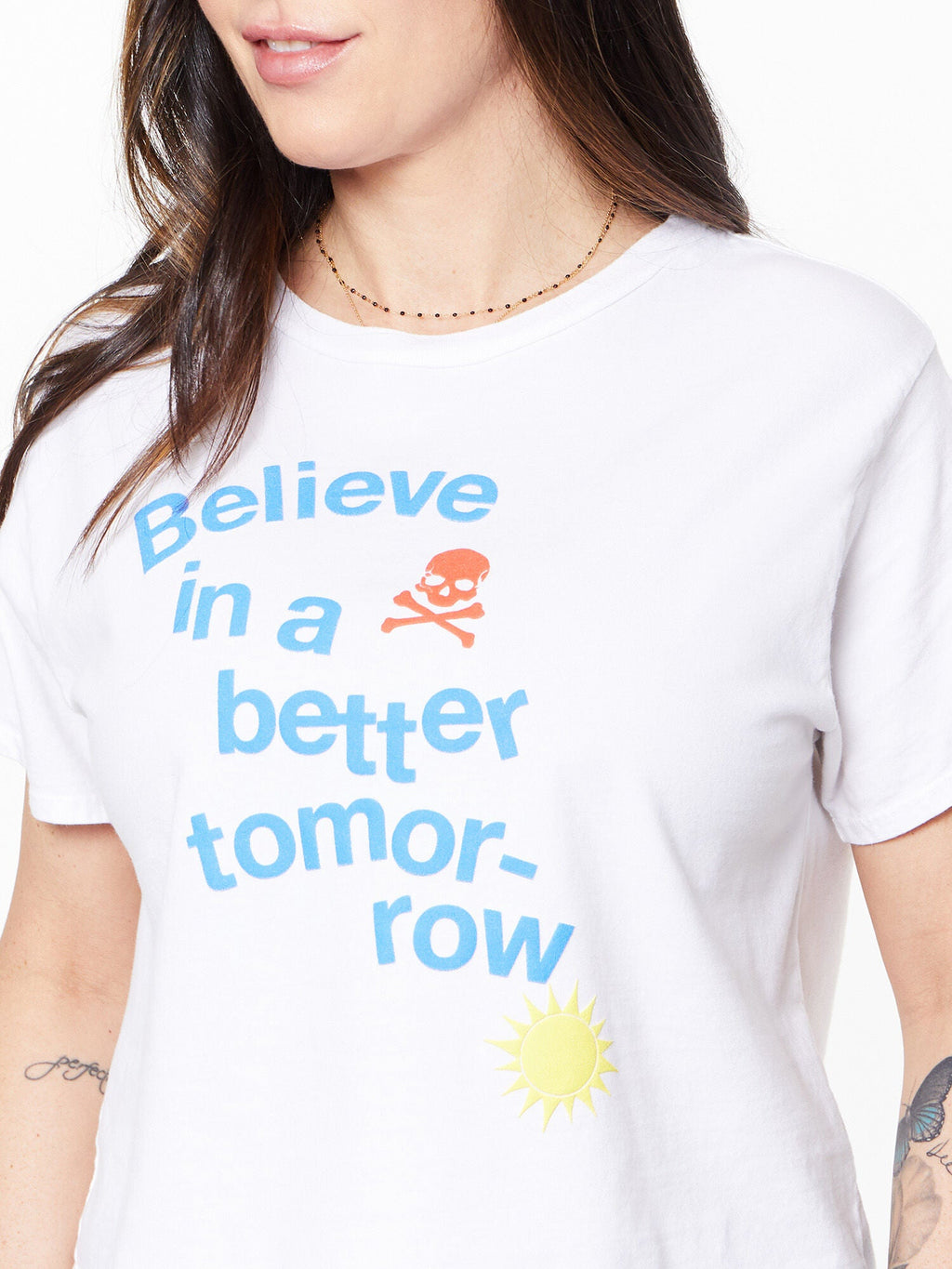 BOYFRIEND TEE WHITE