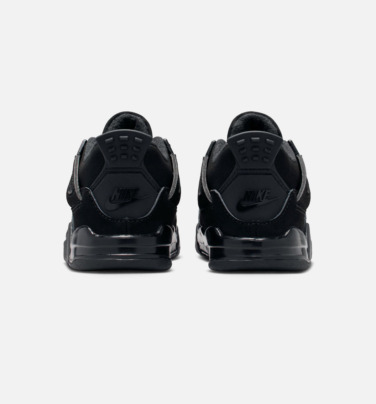Air Jordan 4 Retro Black Cat Infant/Toddler Lifestyle Shoes - Black/Black/Light Graphite