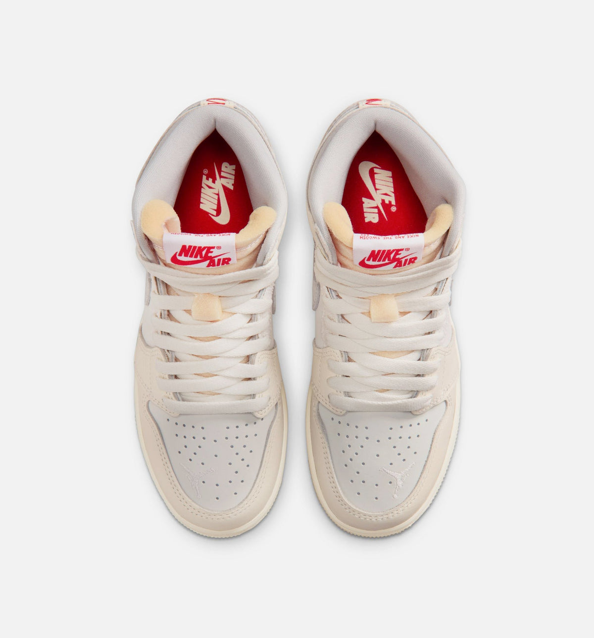 Air Jordan 1 Retro High OG GS Sneakers | Sail/University Red/Pale Ivory/Coconut Milk/Phantom