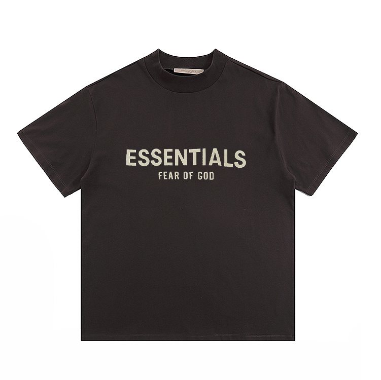 ESSENTIALS Flocked Logo Short-Sleeve T-Shirt