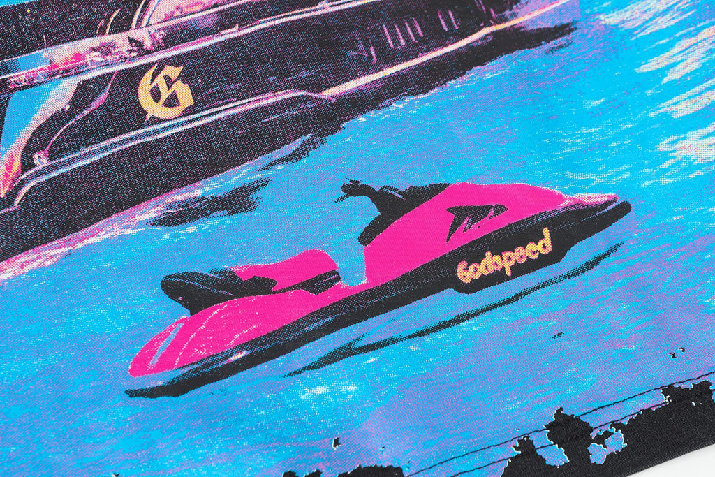 Godspeed Yacht Graphic T-Shirt
