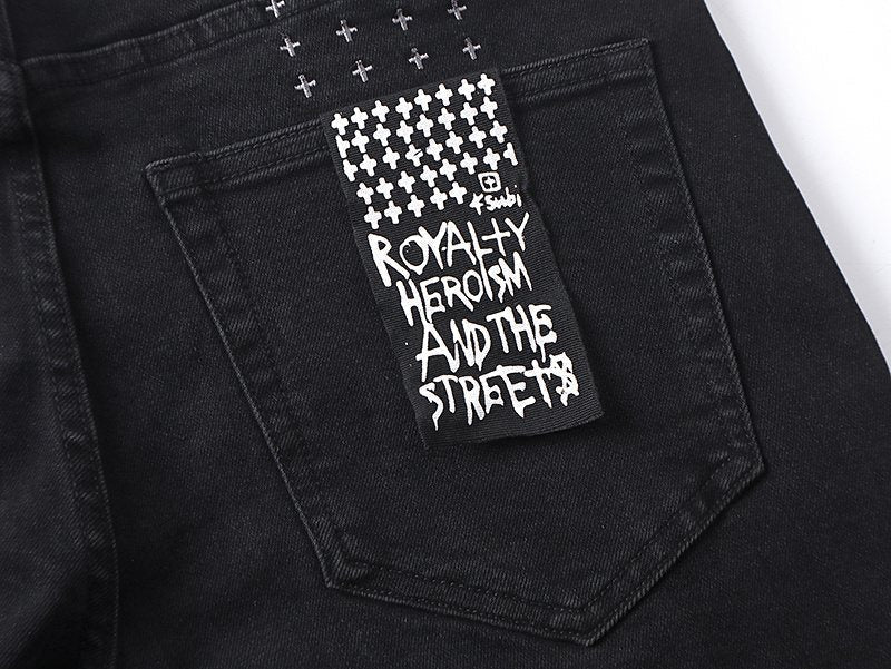 Ksubi Black Graphic Jeans