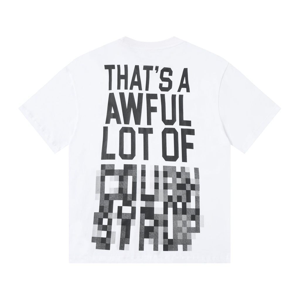 THAT'S A AWFUL LOT OF COUGH SYRUP Back Text Graphic T-Shirt