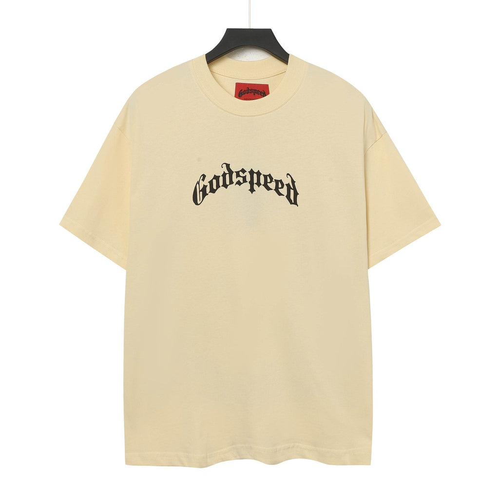 Godspeed Skull & Floral Graphic Short-Sleeve T-Shirt