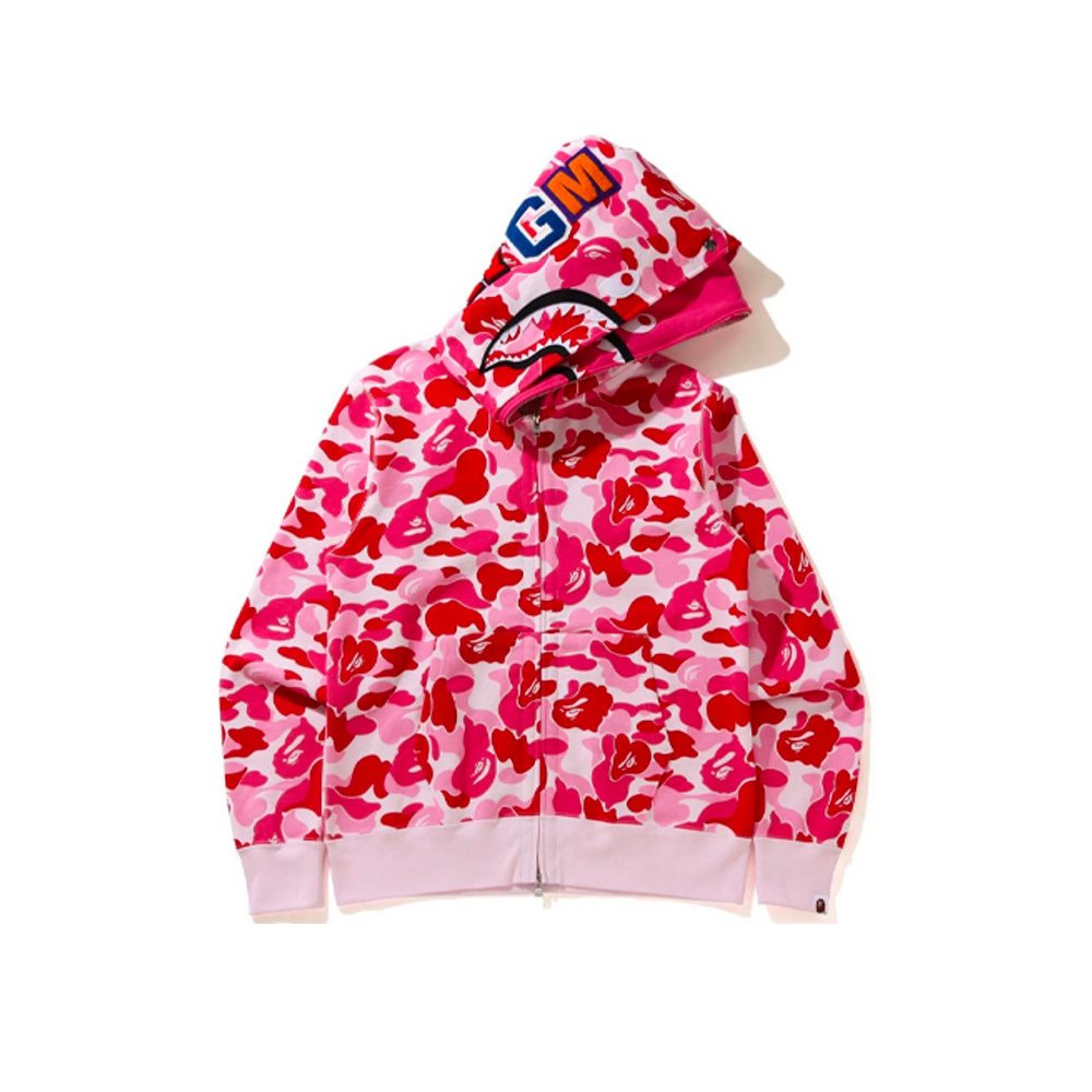 BAPE WGM Shark Camo Full-Zip Hoodie