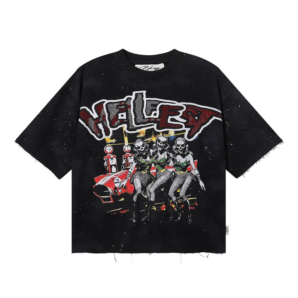 BKYS Revival Hellfest Speckle Graphic T-Shirt