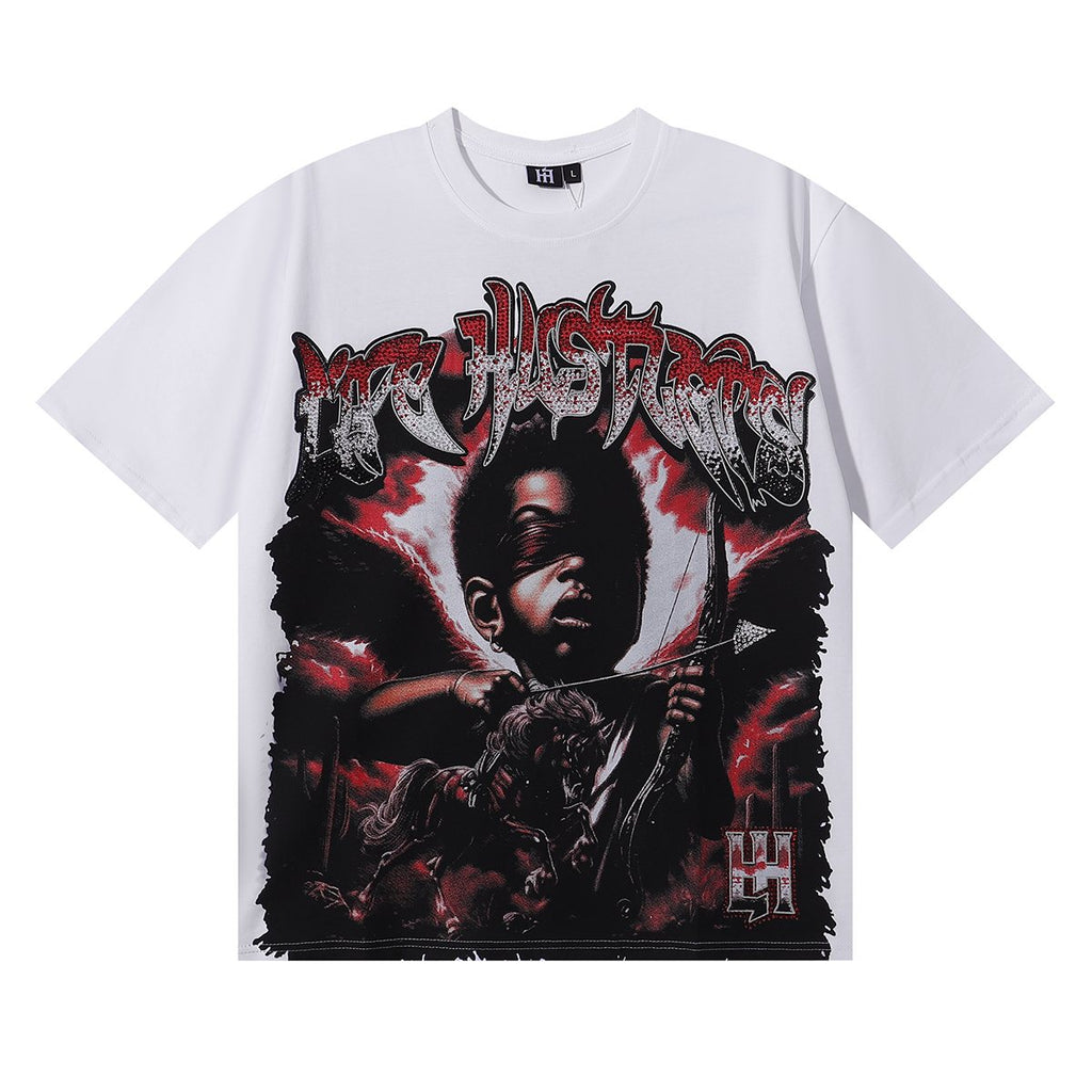 Life Hustlere Warrior Girl Graphic T-Shirt