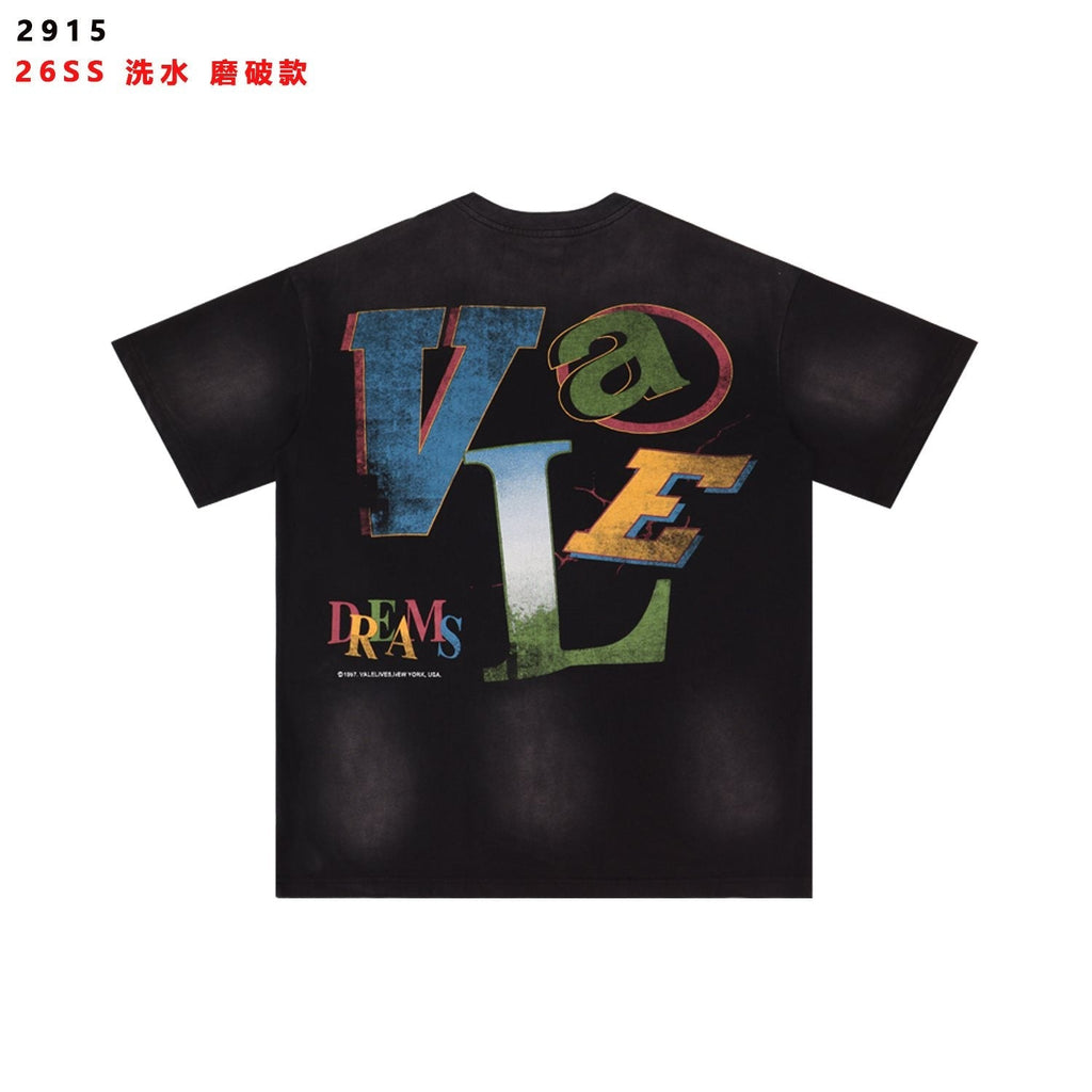 Valley Dreams Graffiti Collage Graphic T-Shirt
