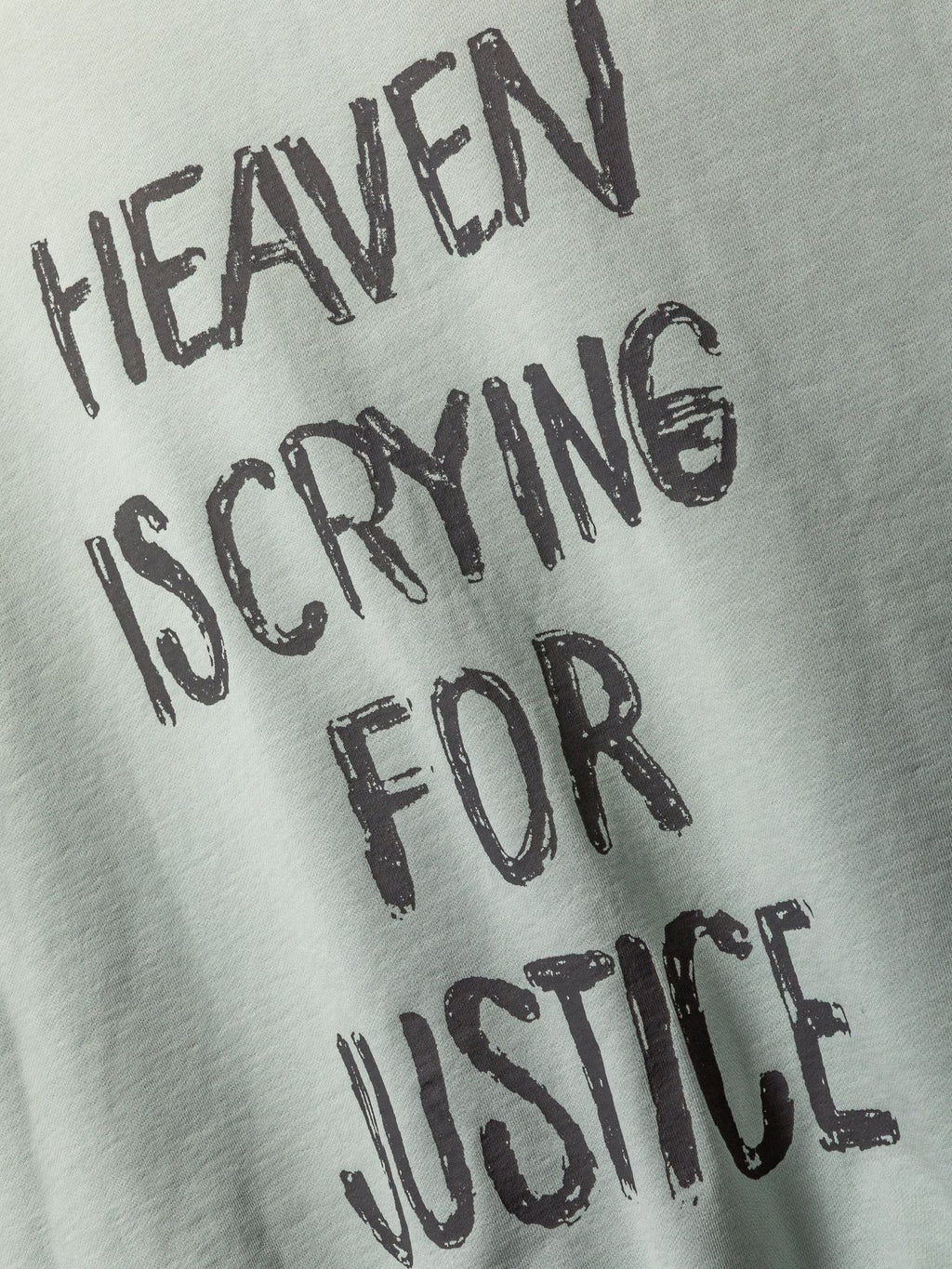 FEAR OF GOD Light Blue Raised Letter Graphic Hoodie