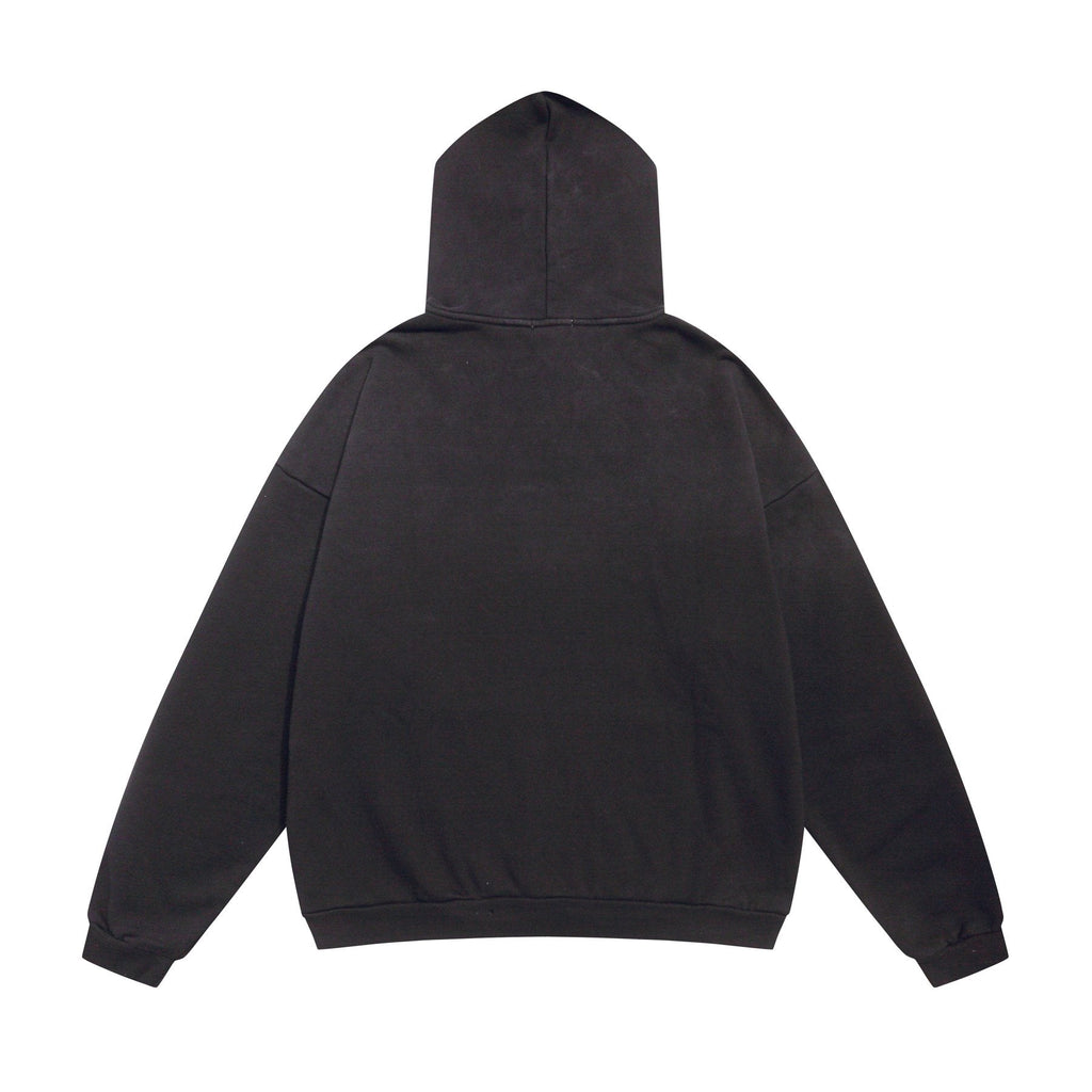 Fear of God Is Love Washed Graphic Hoodie