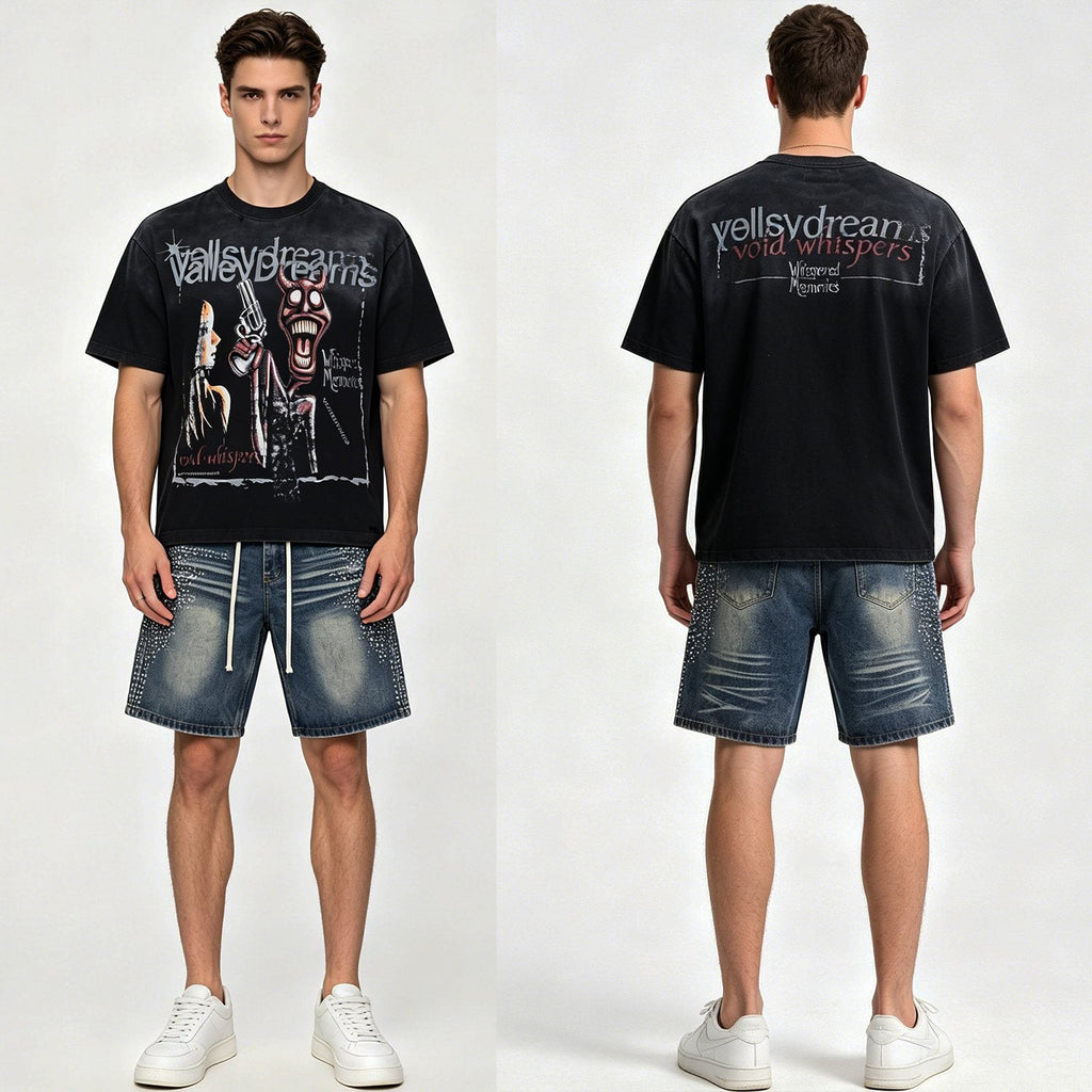 Valley Dreams Void Whispers Demon Graphic T-Shirt