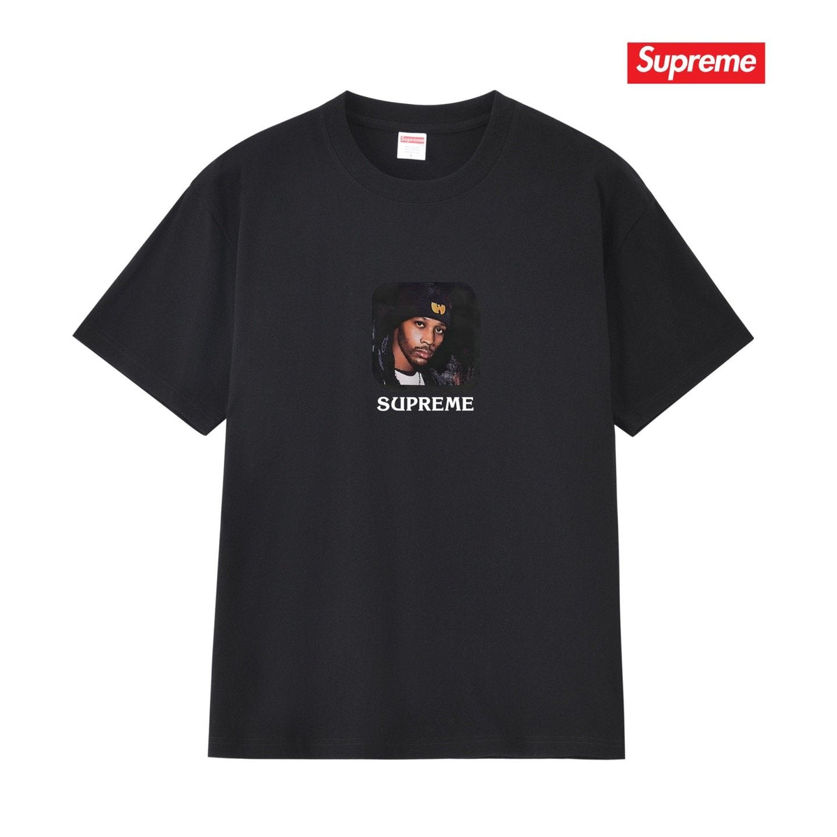 Supreme Protect Ya Neck RZA Portrait Graphic T-Shirt