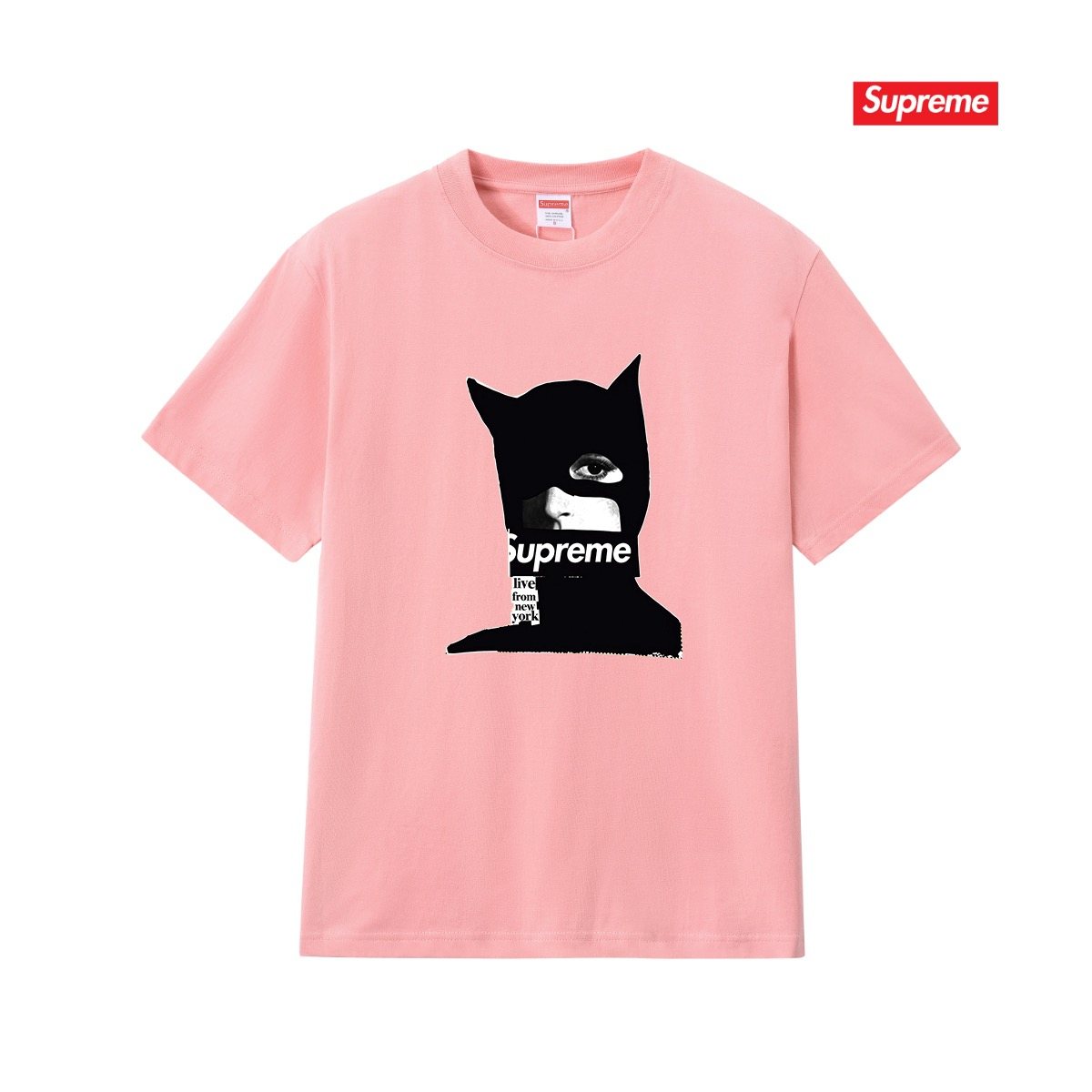 Supreme Cat Graphic Short-Sleeve T-Shirt