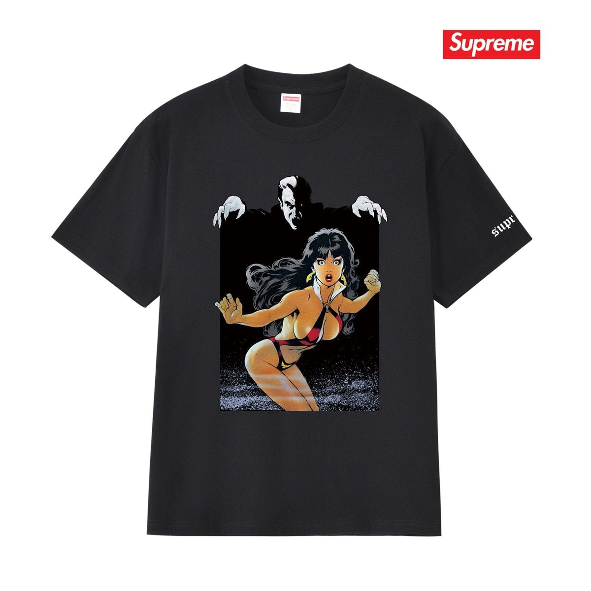 Supreme Character Graphic Short-Sleeve T-Shirt