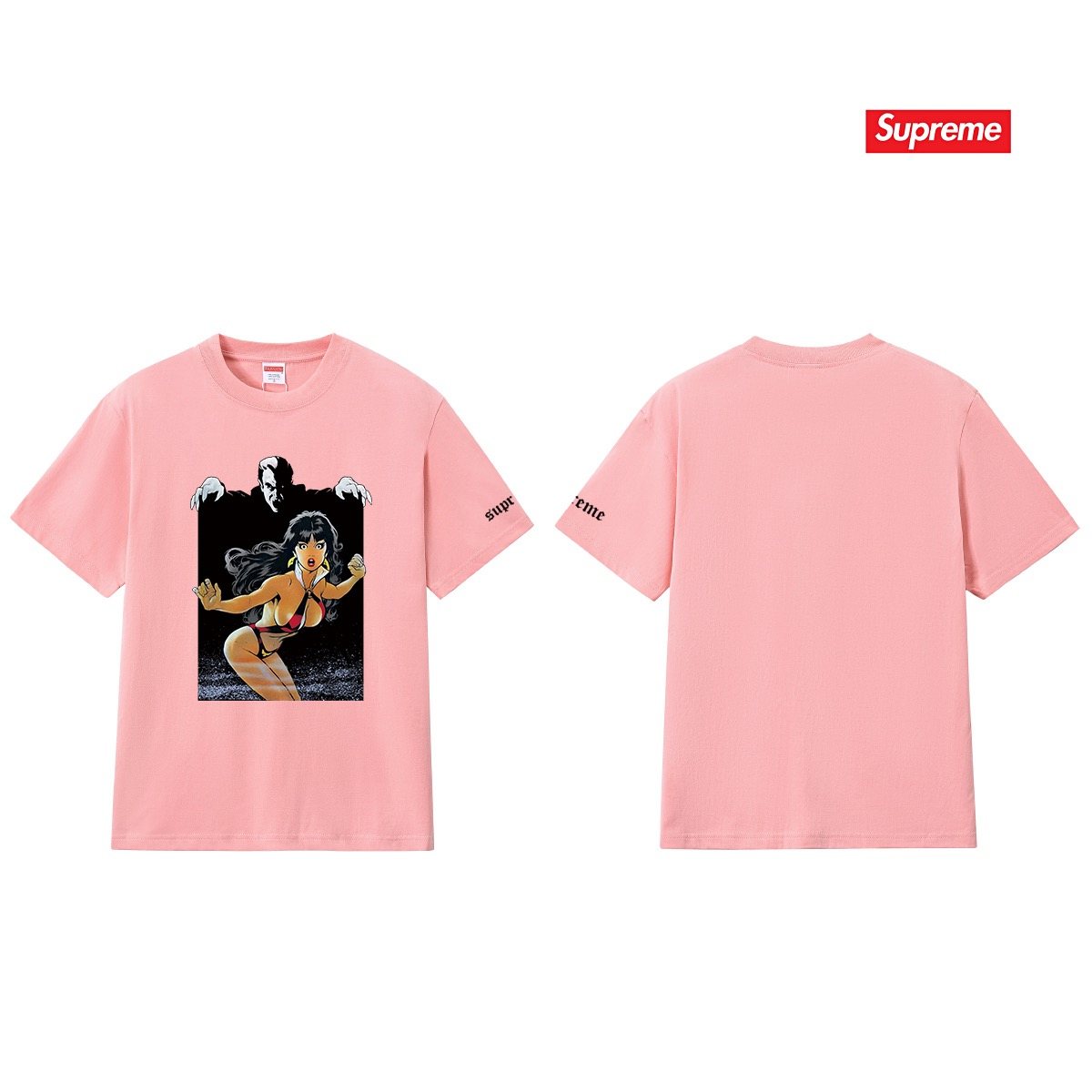 Supreme Character Graphic Short-Sleeve T-Shirt