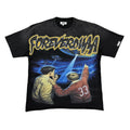 DUAA New Age Distressed Graphic T-Shirt
