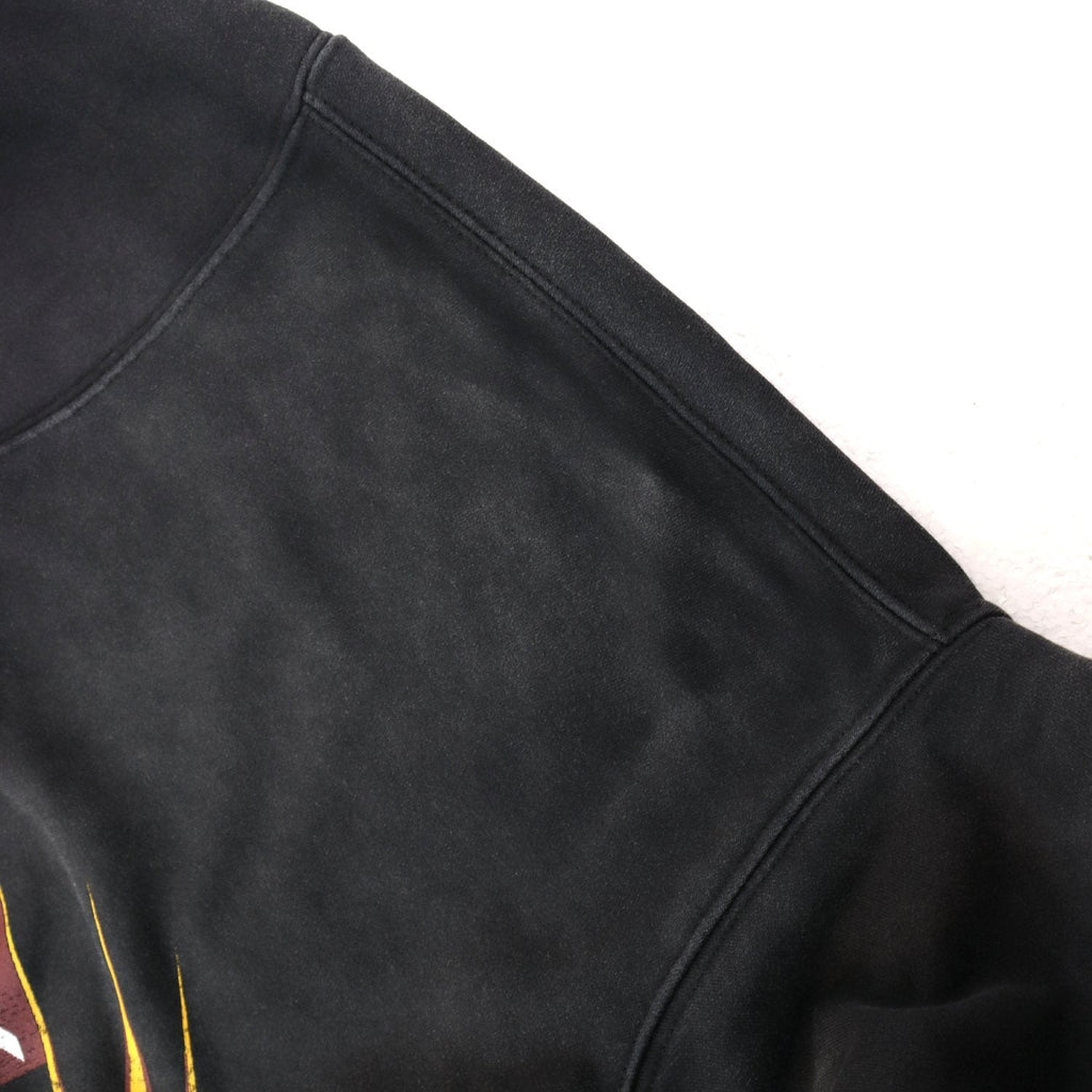 Valley Dreams Starburst Graphic Washed Black Hoodie