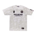 BAPE x Inter Miami CF Camo Tee White