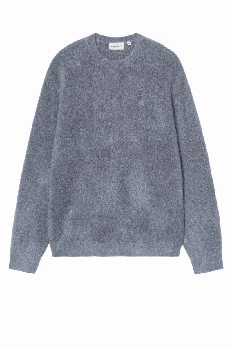 CARHARTT WIP CURTIS SWEATER TANGLED Shady Blue