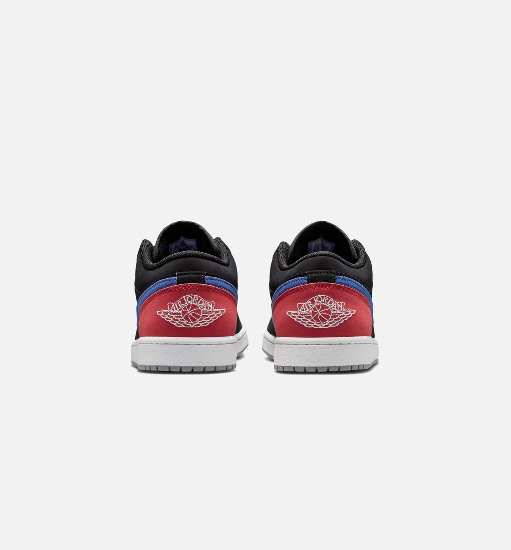 Air Jordan 1 Low – Men's Lifestyle Shoe in Black/Summit White/True Blue/Varsity Red