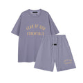 FW24 Half Arc T-Shirt / Shorts / Set - Purple