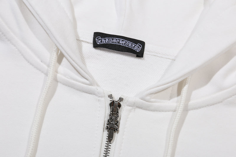Chrome Hearts New Zip Up Hoodie 5014