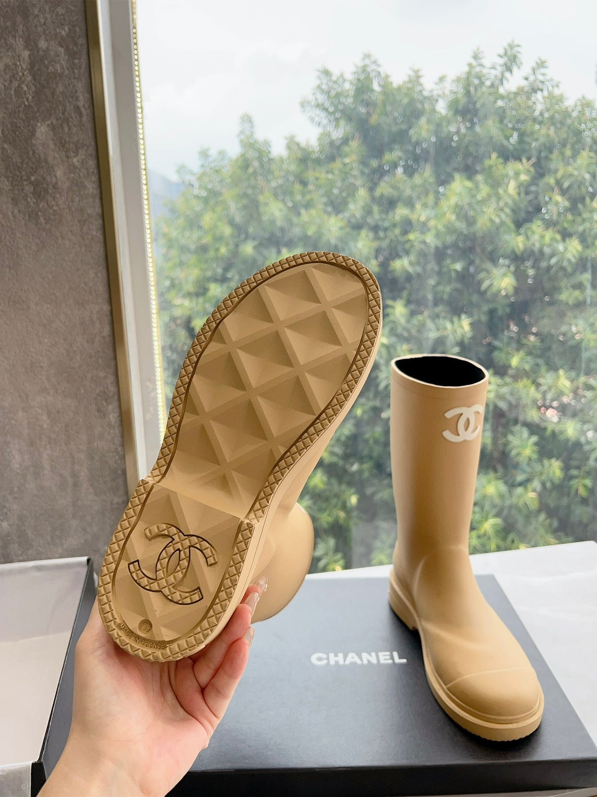 Chanel 2023 Early Spring Rain Boots