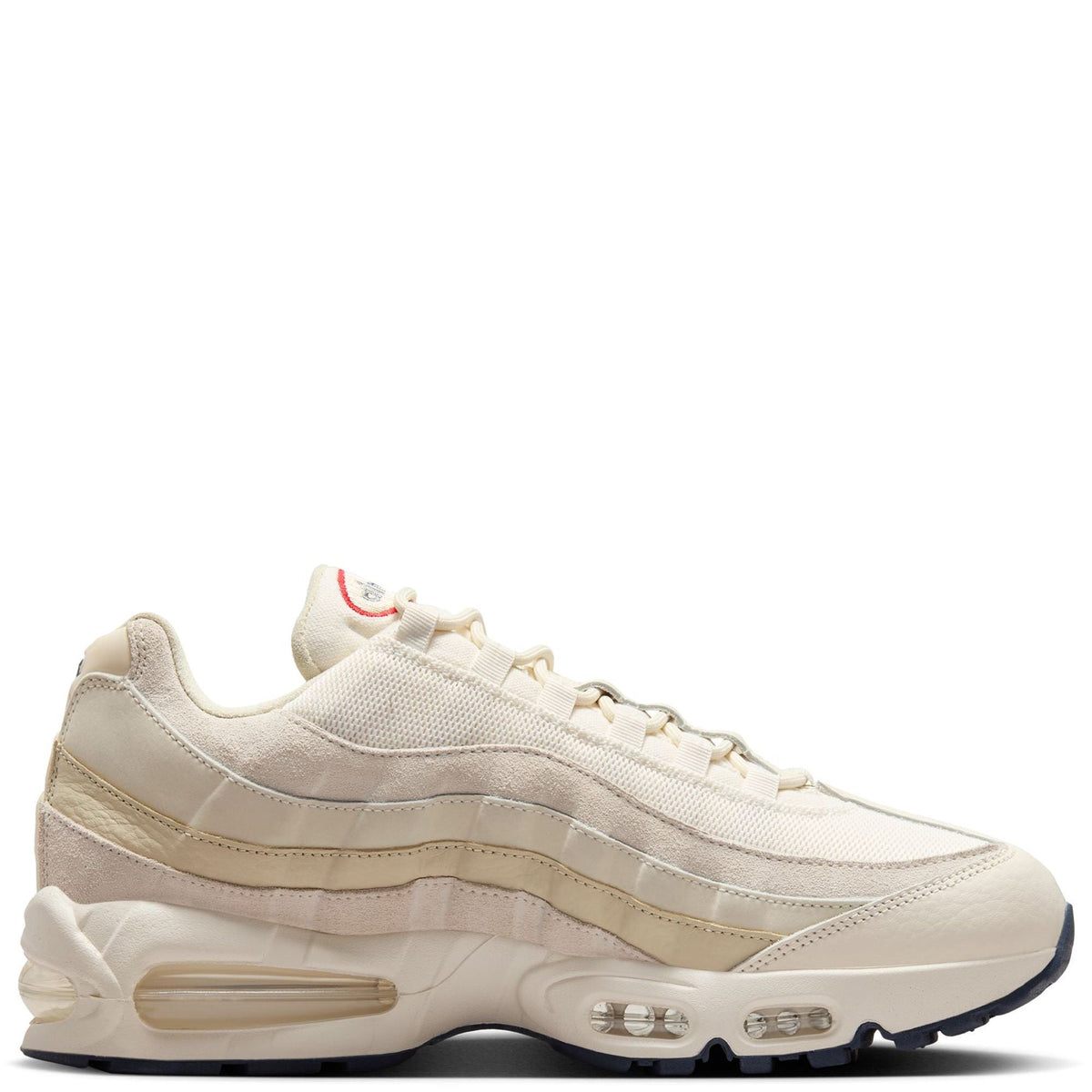 Men's Nike Air Max 95 OG PRM Pale Ivory/University Red (IH4378 110)