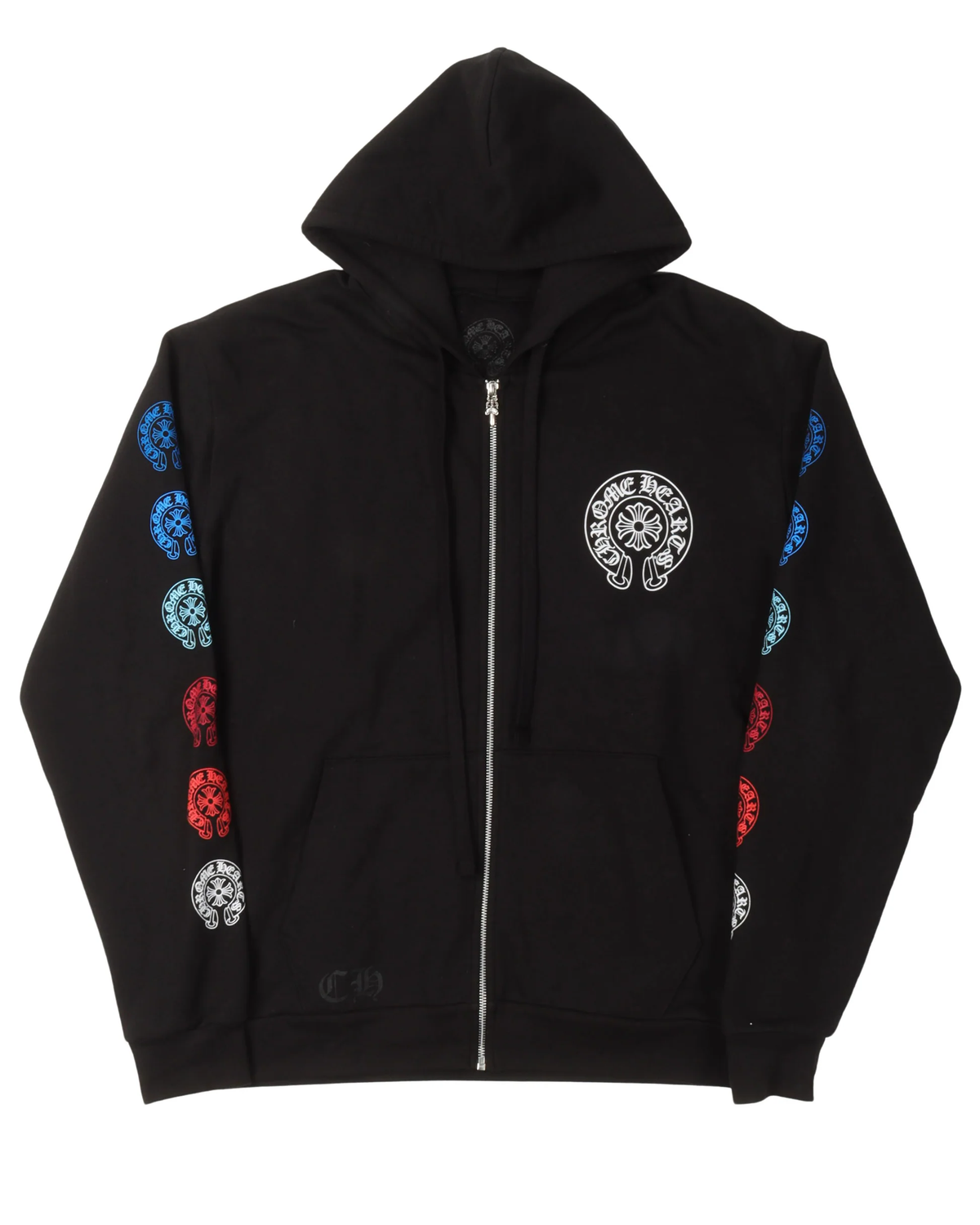 CHROME HEARTS ZIP-UP SWEATER