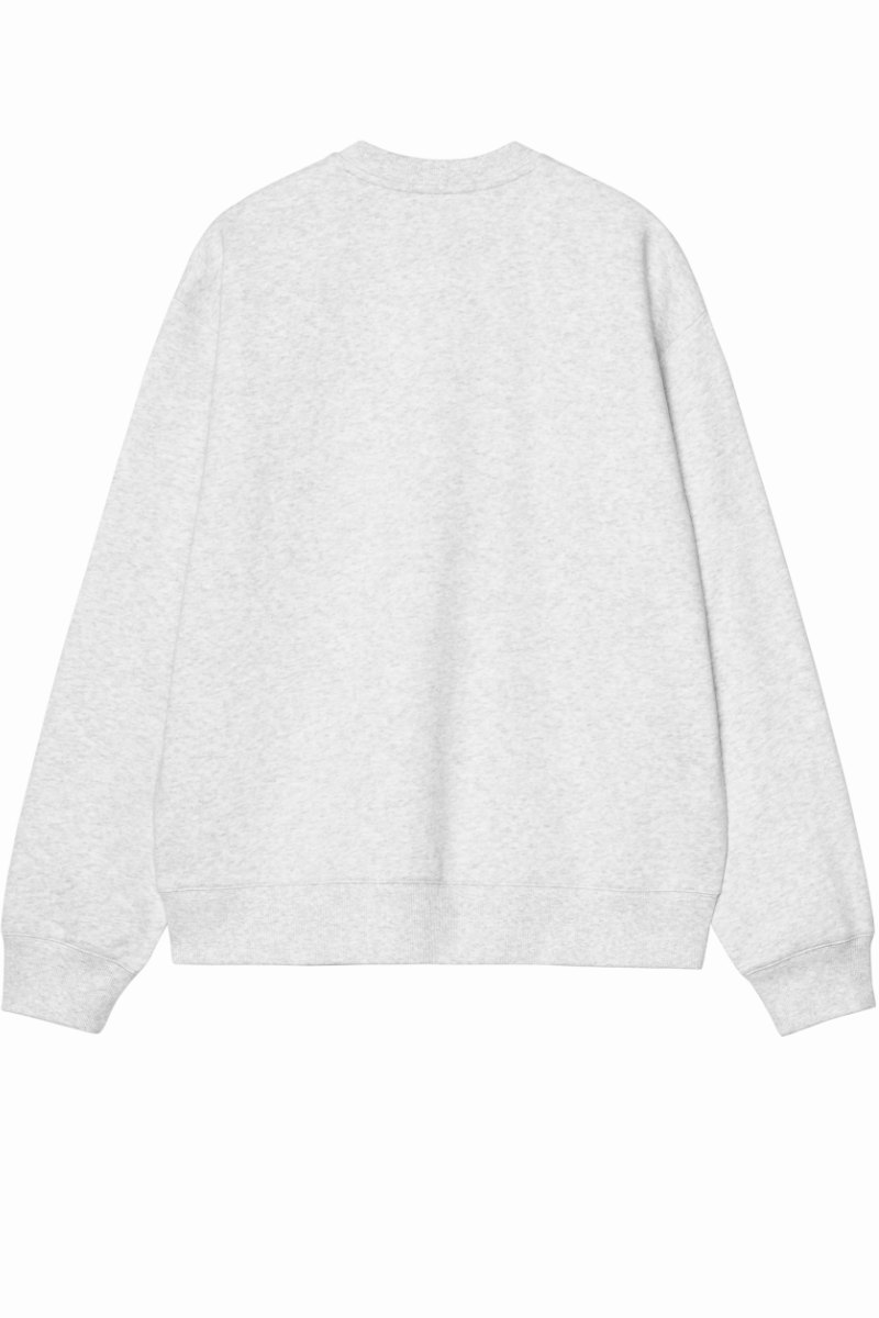CARHARTT WIP MACK SWEAT Ash Heather / Black