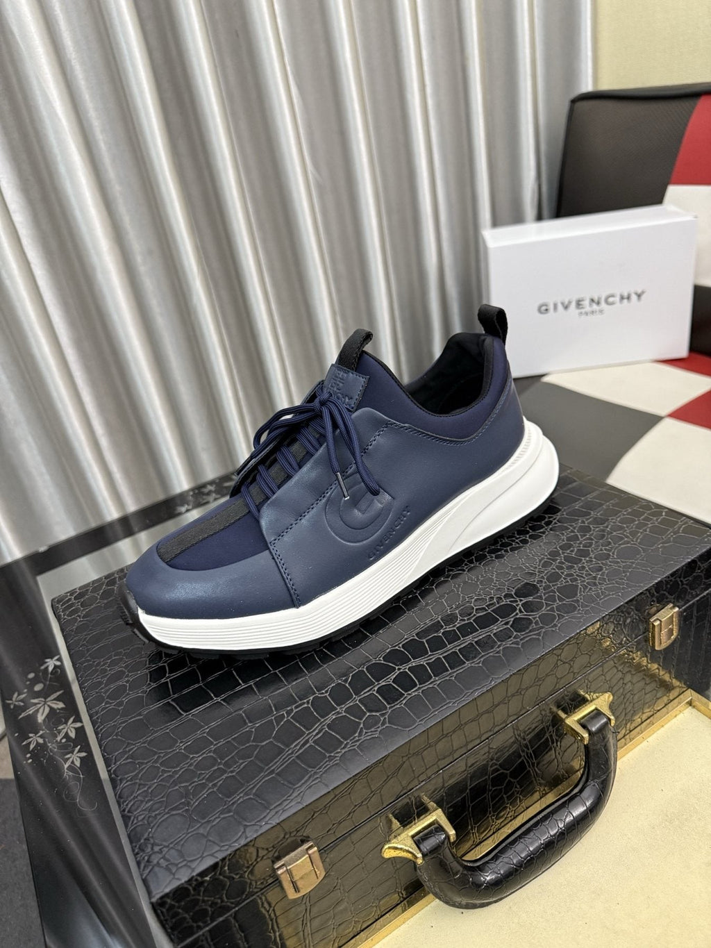 Givenchy Low-Top Logo Strap Sneakers