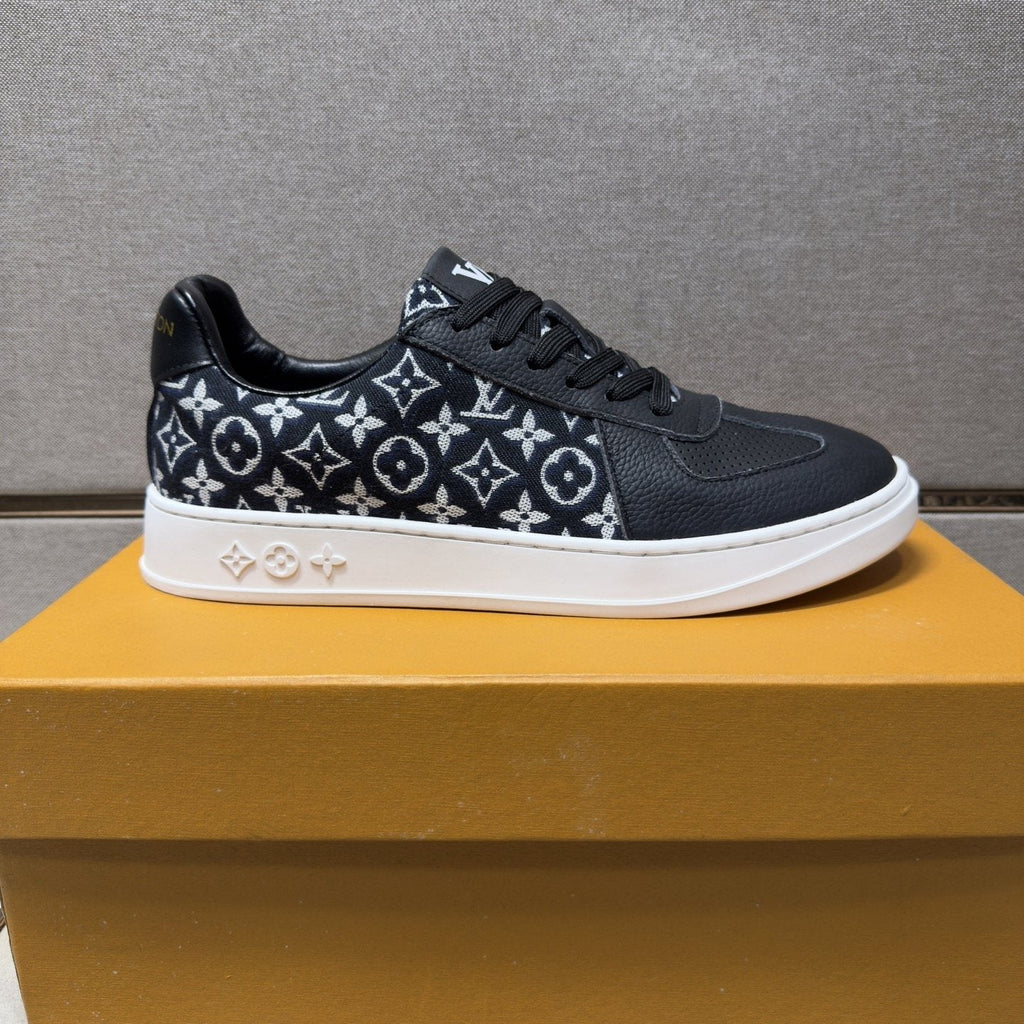 Louis Vuitton Patterned Panel Sneakers
