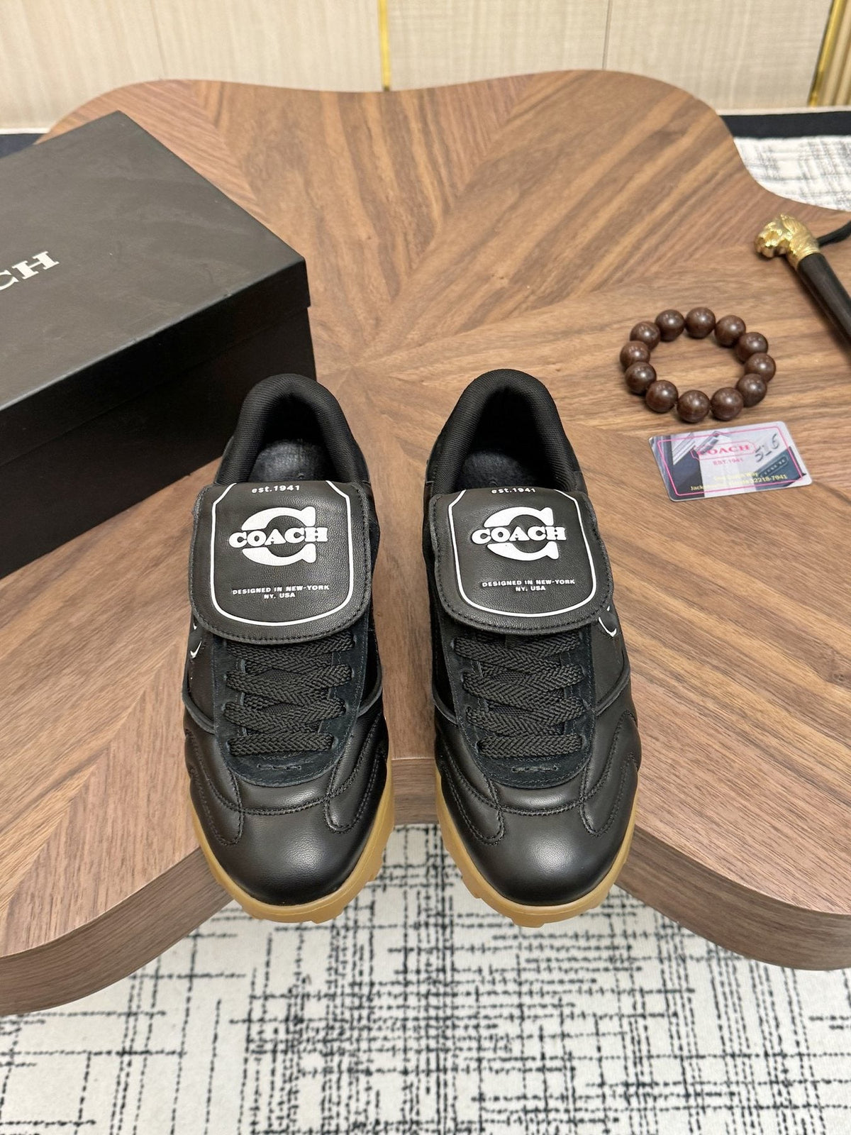 Coach Match Low-Top Sneakers