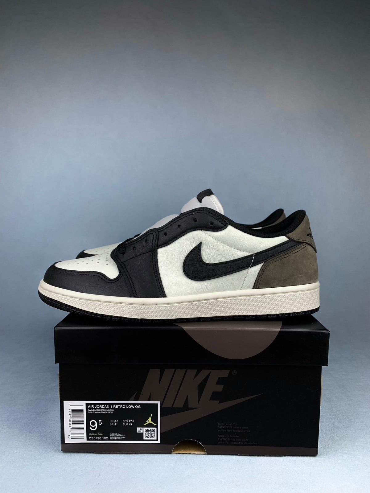 Air Jordan 1 Low Mocha Unisex Sneakers CZ0790-102